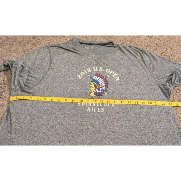 Under Amrour 2018 US Open Shinnecock Hills Golf Club T-Shirt Men's XL - Picture 5 of 6